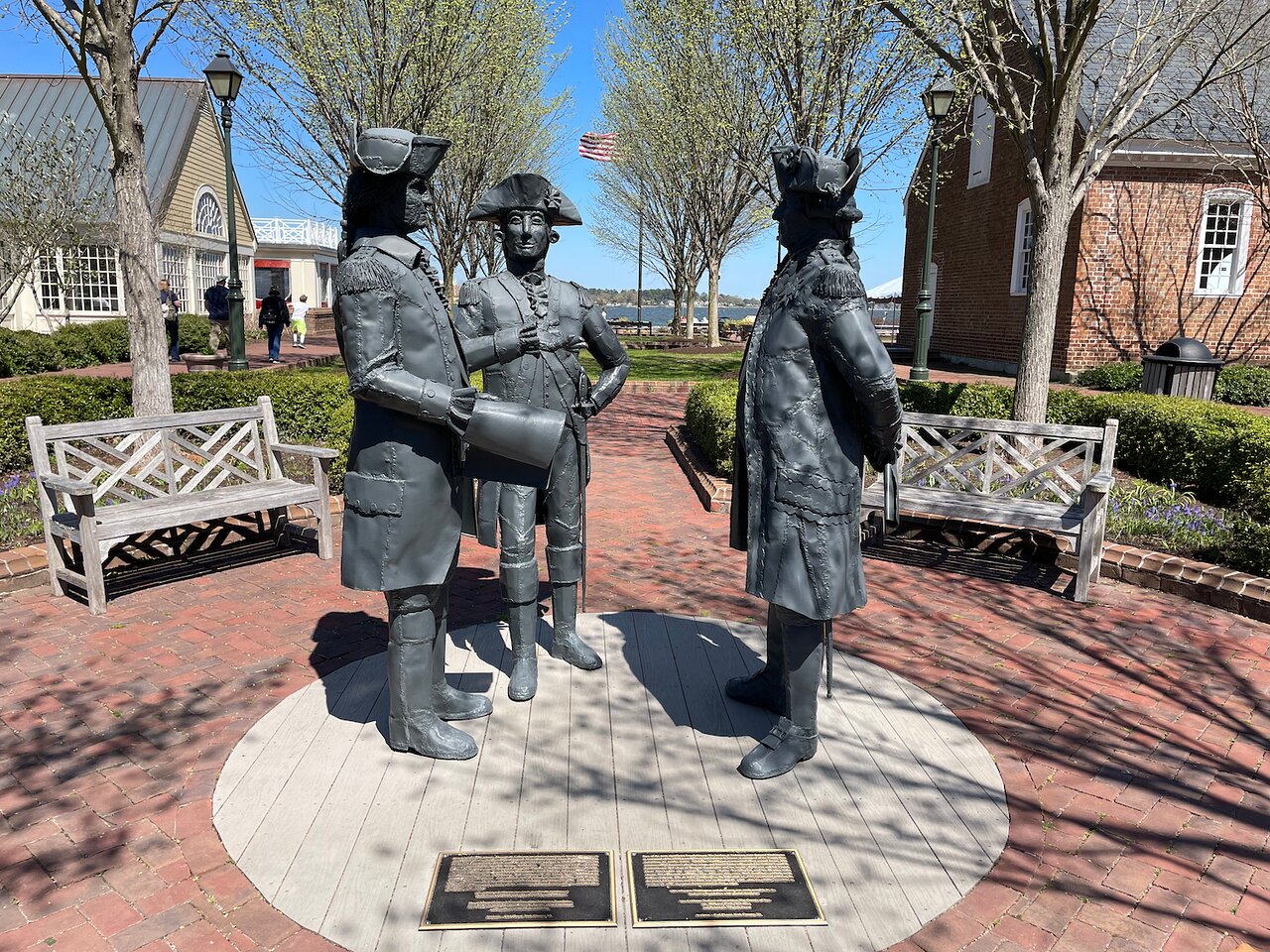 Statues du Marquis de Lafayette