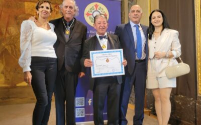 Un hommage d’exception : notre Grand Maître reçoit la médaille d’or du Grand Prix Humanitaire de France