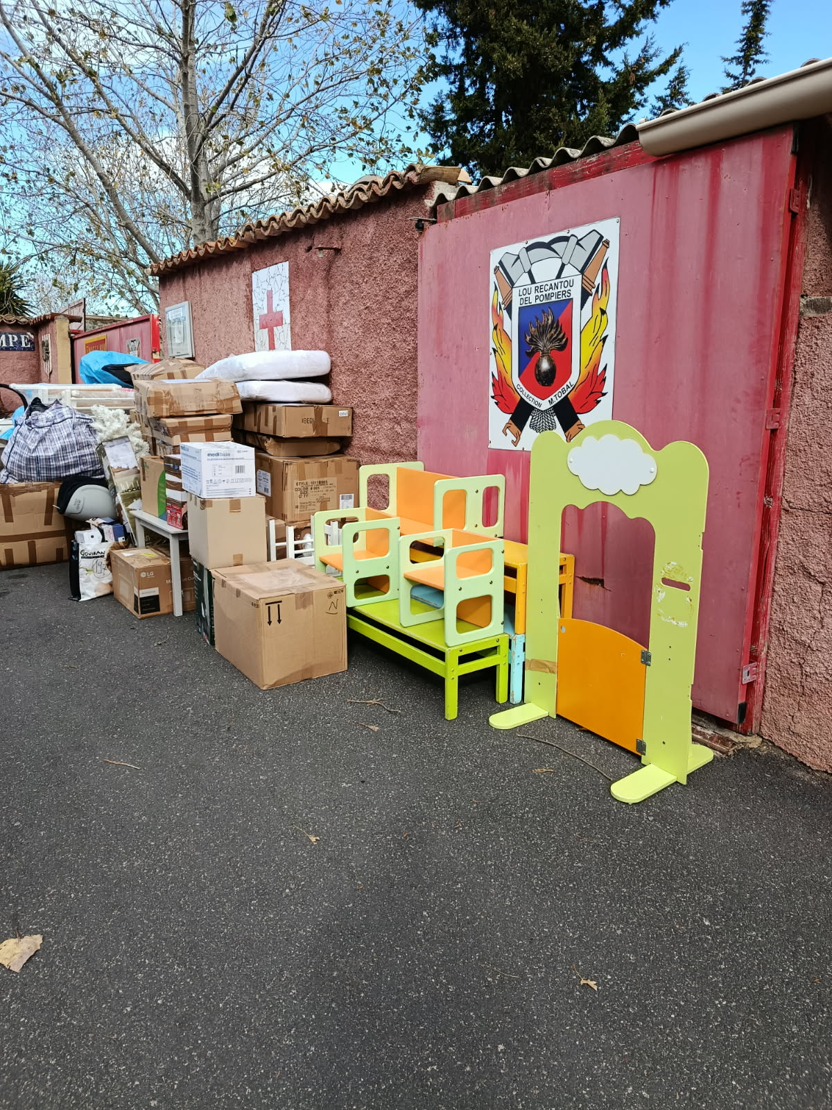 Chargement du conteneur