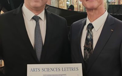 L’Ordre Lafayette félicite Franck Peinaud, médaillé d’étain