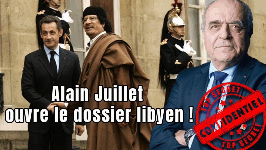Alain Juillet ouvre le dossier libyen !