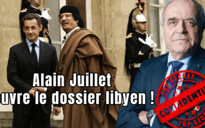Alain Juillet ouvre le dossier libyen !