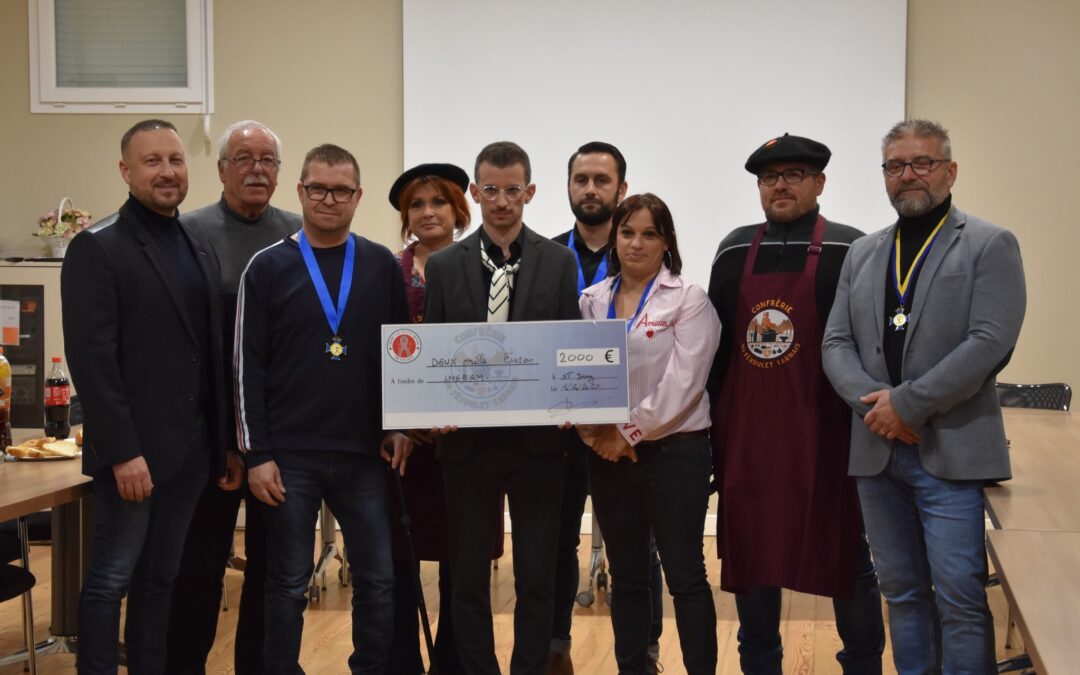 Saint-Juéry : 3 000 euros pour la recherche contre le glioblastome