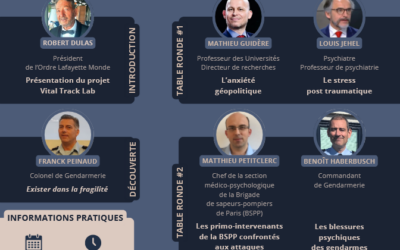 L&rsquo;Ordre Lafayette Monde partenaire de la soirée « Santé Mentale & Engagement Opérationnel »