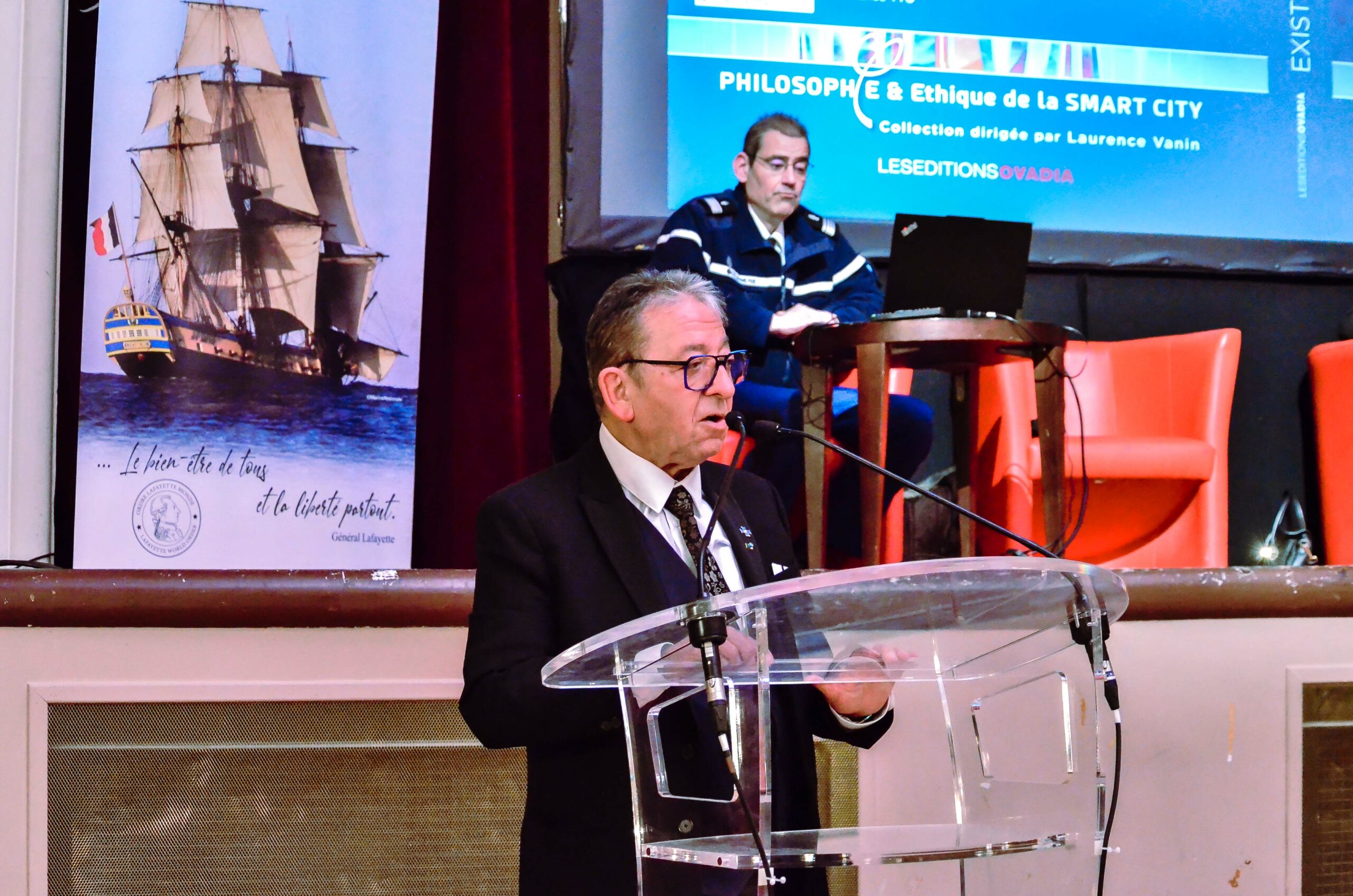 Présentation de l'Ordre Lafayette Monde par Robert Dulas