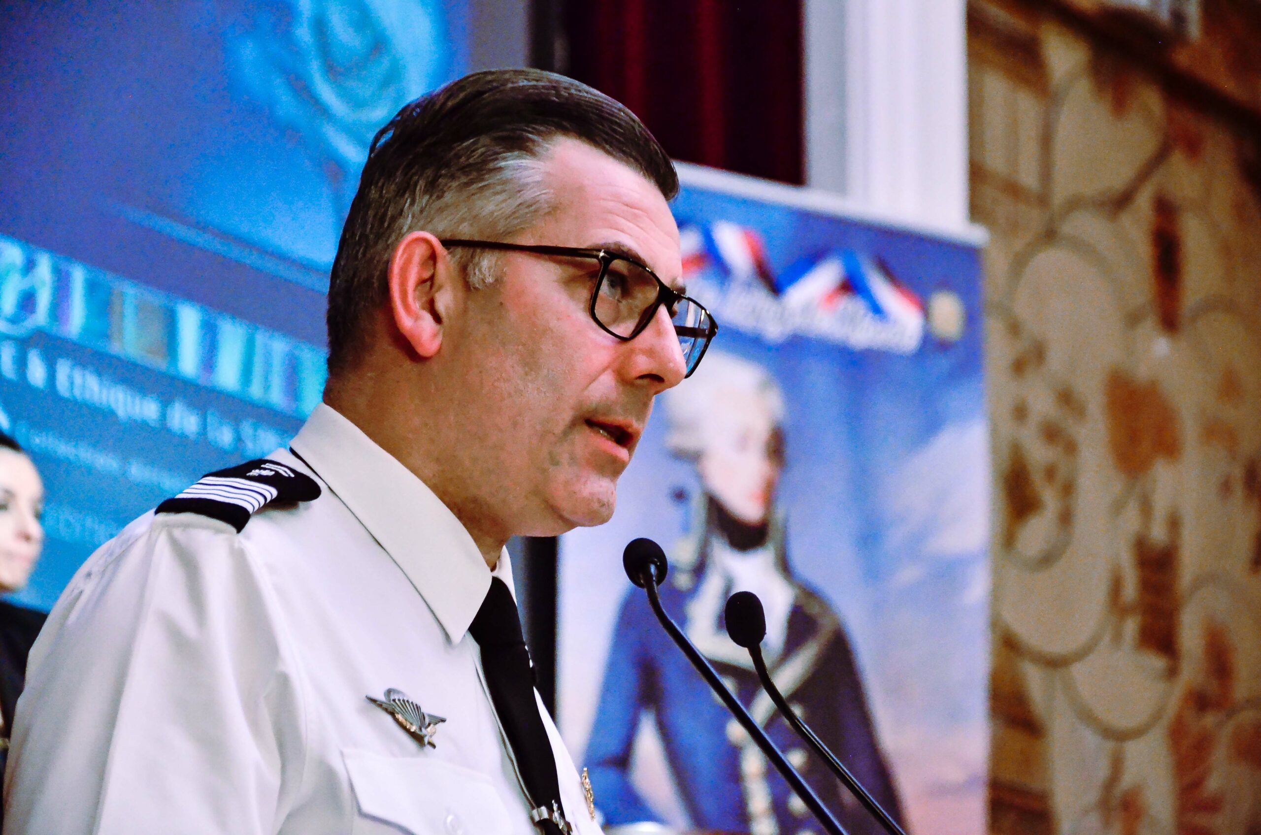 Présentation par le Colonel Franck Peinaud
