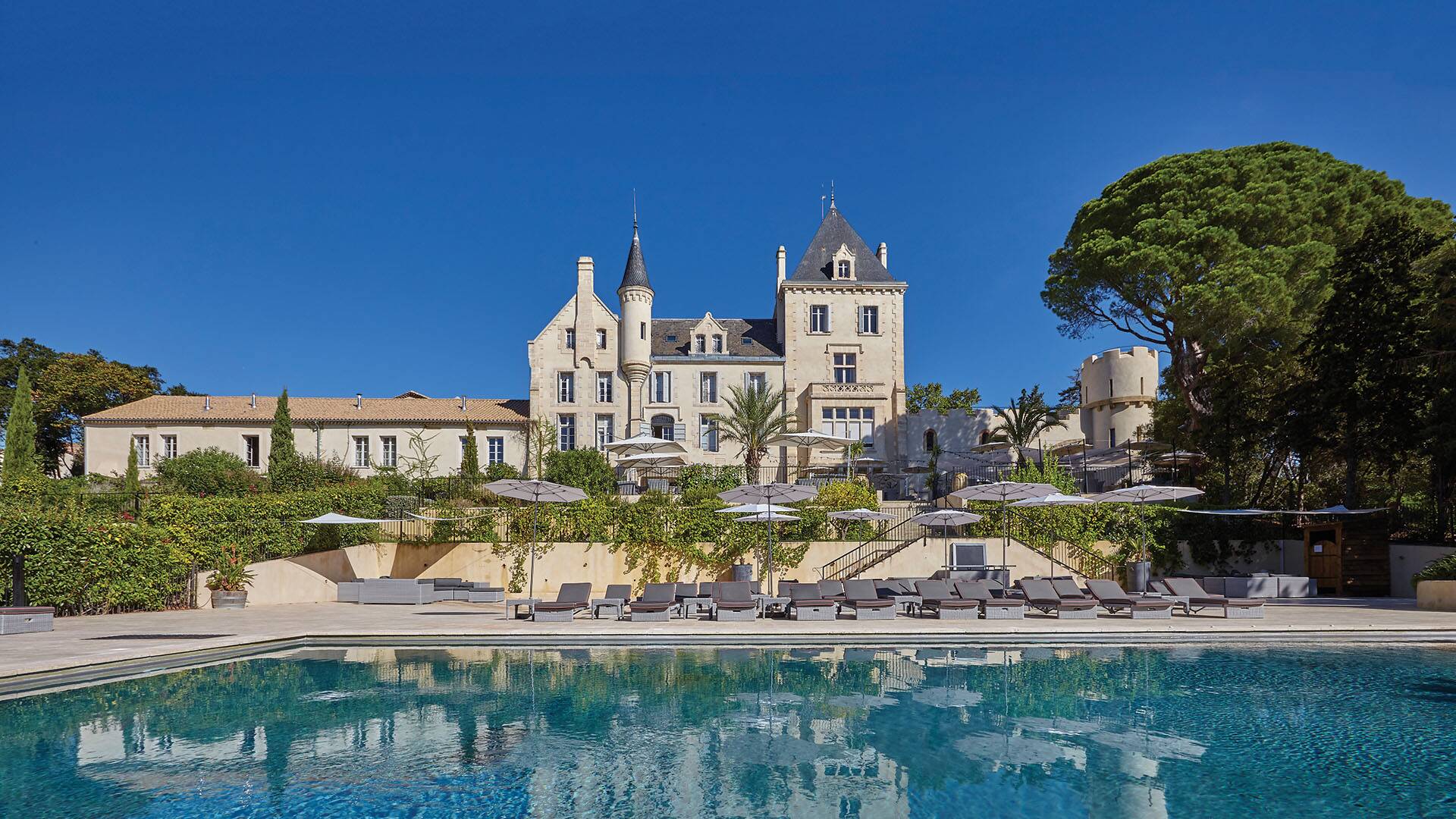 Château Les Carrasses — Façade principale
