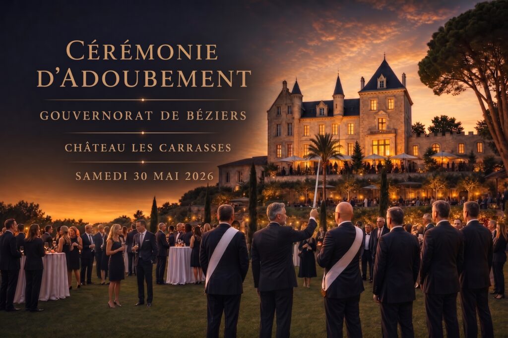 Cérémonie de Décorations, Nominations et Adoubements au Château Les Carrasses — 30 mai 2026