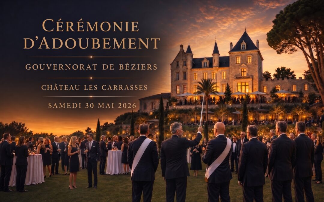 Cérémonie de Décorations, Nominations et Adoubements au Château Les Carrasses — 30 mai 2026